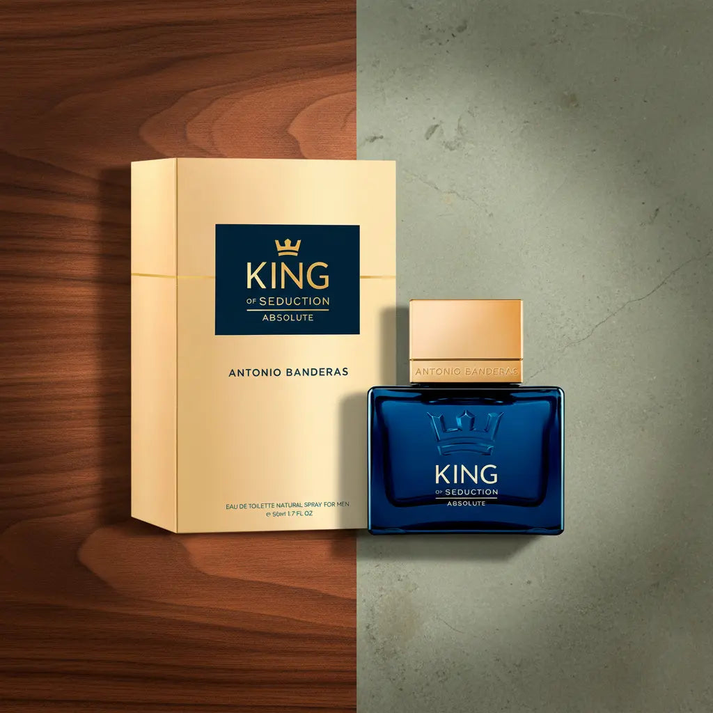 King Of Seduction Absolute For Men Eau de Toilette Masculino - Antonio Banderas - Universo do Perfume