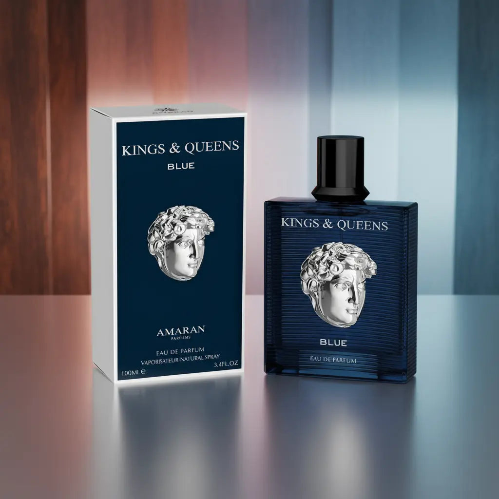 Kings & Queens Blue Eau de Parfum Masculino - Riiffs - Universo do Perfume