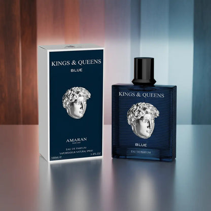 Kings & Queens Blue Eau de Parfum Masculino - Riiffs - Universo do Perfume