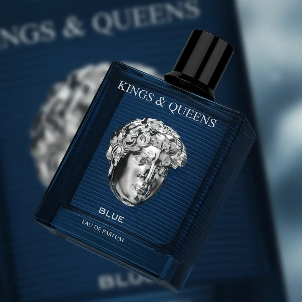 Kings & Queens Blue Eau de Parfum Masculino - Riiffs - Universo do Perfume