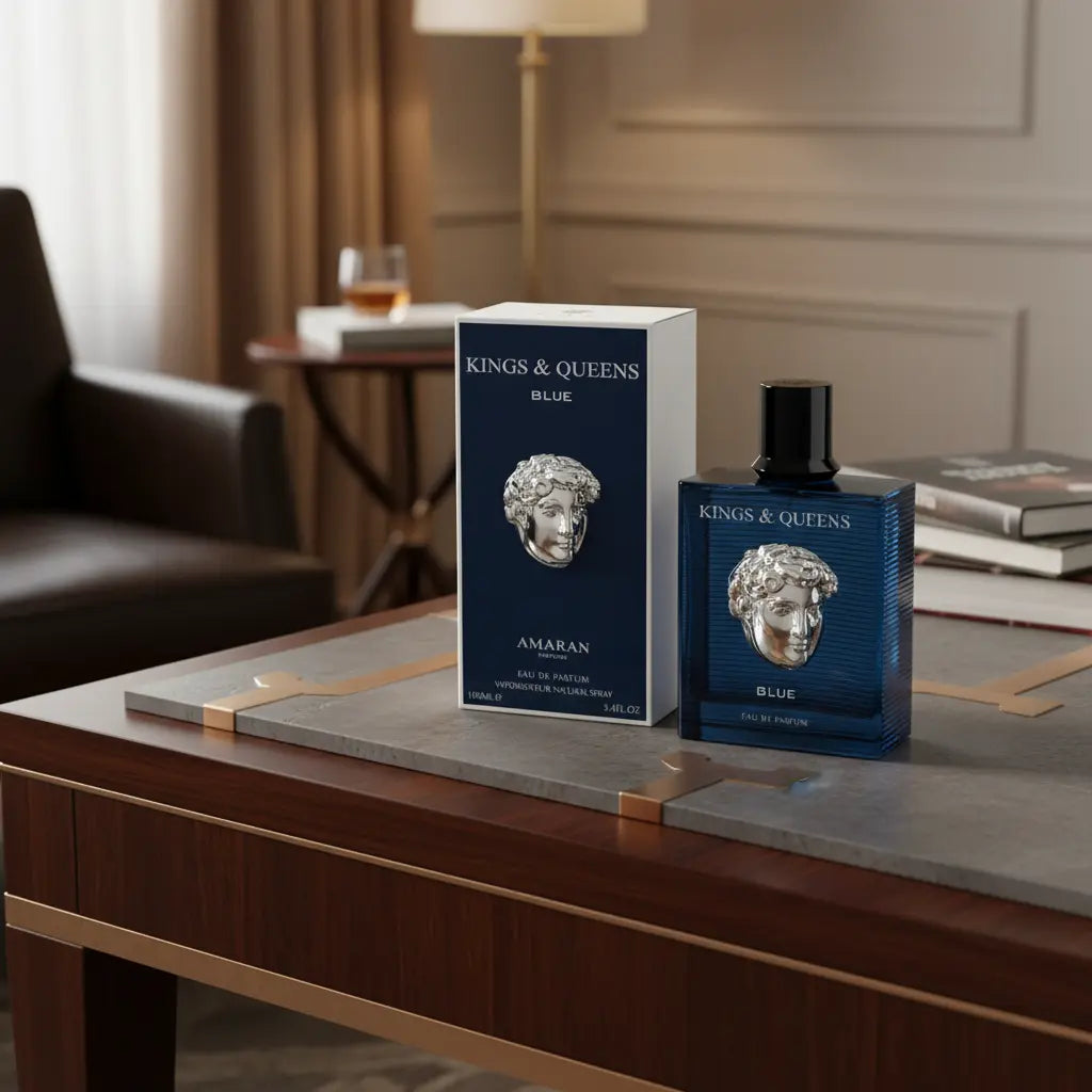 Kings & Queens Blue Eau de Parfum Masculino - Riiffs - Universo do Perfume