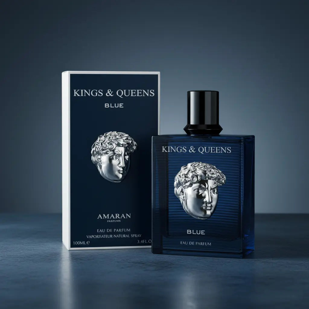 Kings & Queens Blue Eau de Parfum Masculino - Riiffs - Universo do Perfume