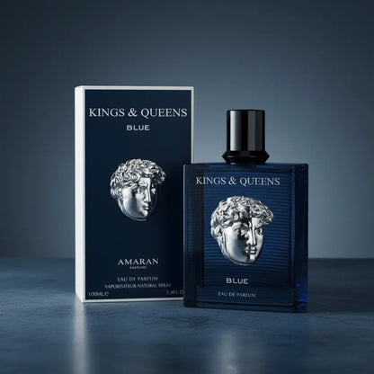 Kings & Queens Blue Eau de Parfum Masculino - Riiffs - Universo do Perfume