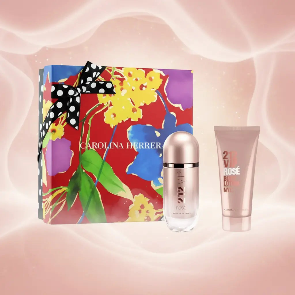 Kit 212 VIP Rosé Feminino Eau de Parfum - Carolina Herrera - Universo do Perfume