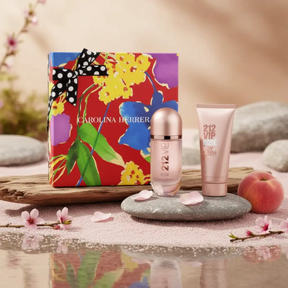 Kit 212 VIP Rosé Feminino Eau de Parfum - Carolina Herrera - Universo do Perfume