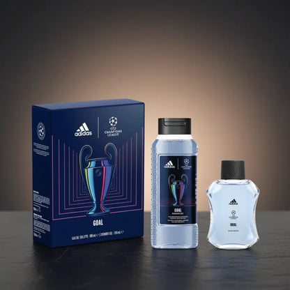 Kit Adidas Uefa Champions League Goal Eau de Toilette Masculino - Adidas - Universo do Perfume