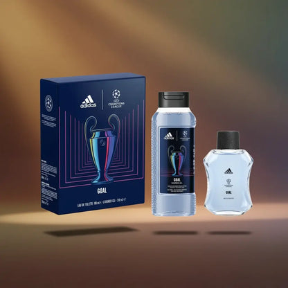 Kit Adidas Uefa Champions League Goal Eau de Toilette Masculino - Adidas - Universo do Perfume