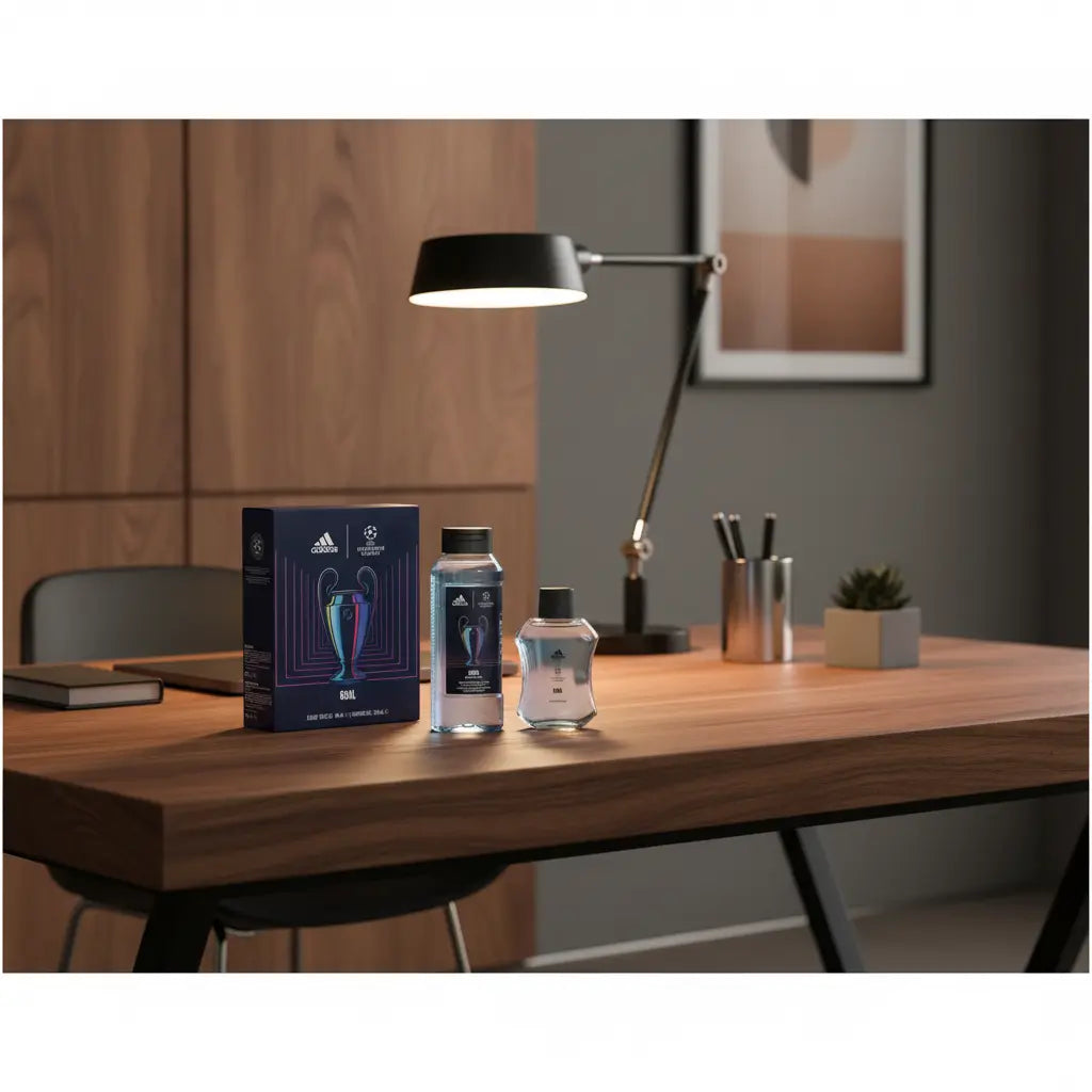 Kit Adidas Uefa Champions League Goal Eau de Toilette Masculino - Adidas - Universo do Perfume
