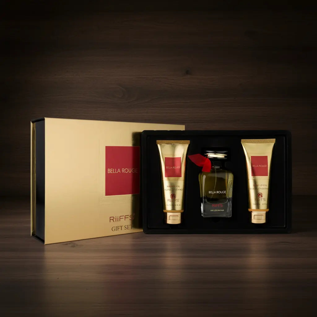 Kit Bella Rouge Eau de Parfum Feminino - Riiffs - Universo do Perfume