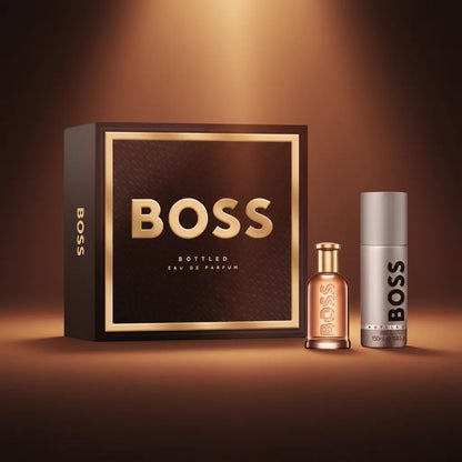 Kit Boss Bottled Eau de Parfum Masculino 50ml + Desodorante 150ml - Hugo Boss - Universo do Perfume