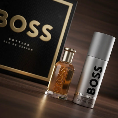 Kit Boss Bottled Eau de Parfum Masculino 50ml + Desodorante 150ml - Hugo Boss - Universo do Perfume