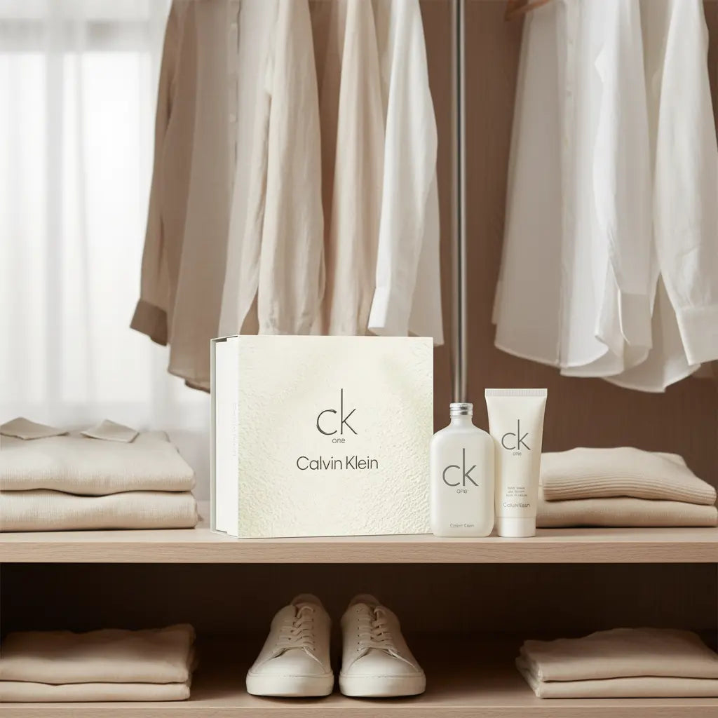 Kit CK One Unissex Eau de Toilette 100ml + Shower Gel 100ml - Calvin Klein - Universo do Perfume