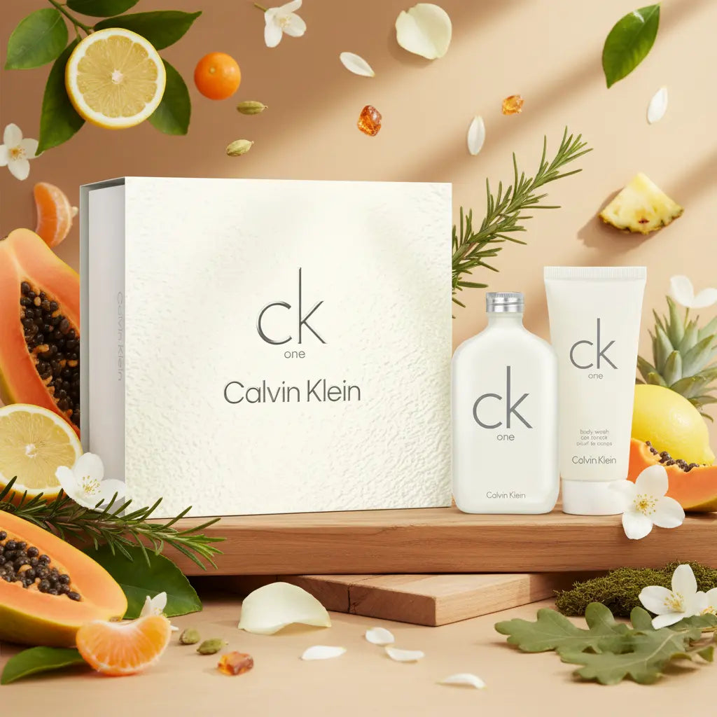 Kit CK One Unissex Eau de Toilette 100ml + Shower Gel 100ml - Calvin Klein - Universo do Perfume