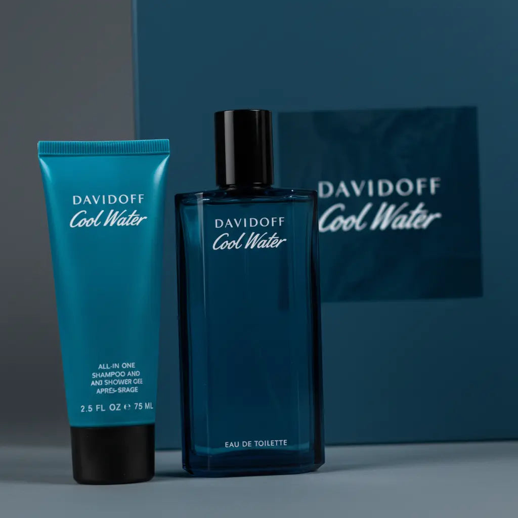 Kit Davidoff Cool Water Masculino Eau de Toilette - Davidoff - Universo do Perfume