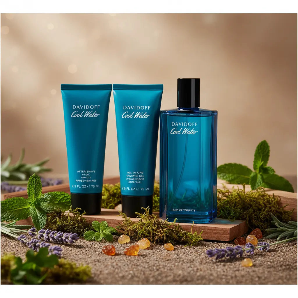 Kit Davidoff Cool Water Masculino Eau de Toilette - Davidoff - Universo do Perfume