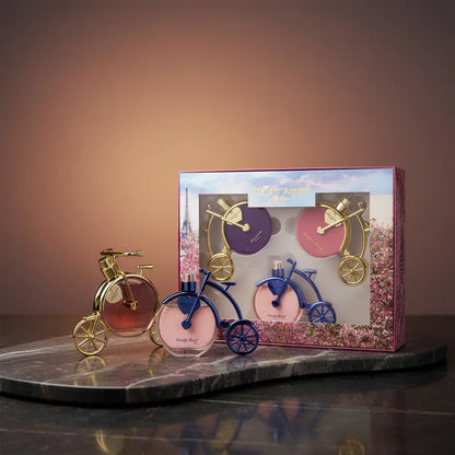 Kit Deserve Glamour + Pulcher Femme Luxe + Lovely Heart Luxe Eau de Parfum Feminino - Mont'Anne Parfums - Universo do Perfume