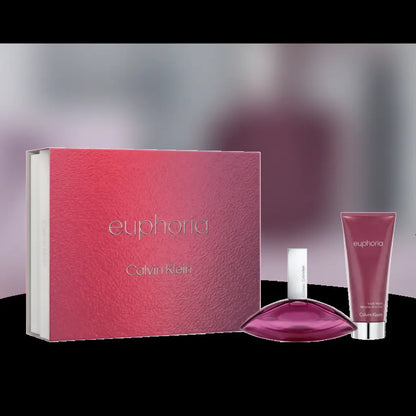Kit Euphoria For Woman Eau de Parfum Feminino - Calvin Klein - Universo do Perfume