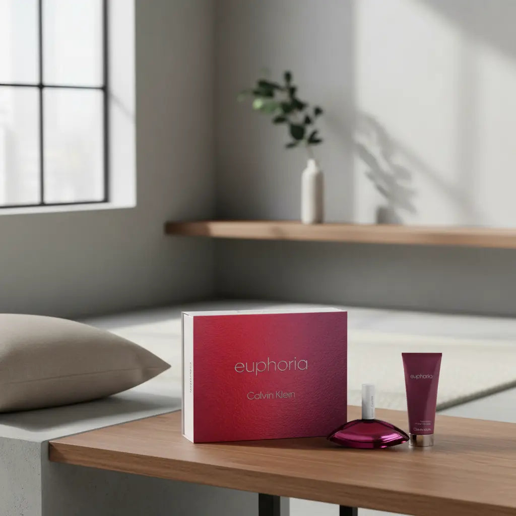 Kit Euphoria For Woman Eau de Parfum Feminino - Calvin Klein - Universo do Perfume