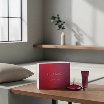 Kit Euphoria For Woman Eau de Parfum Feminino - Calvin Klein - Universo do Perfume