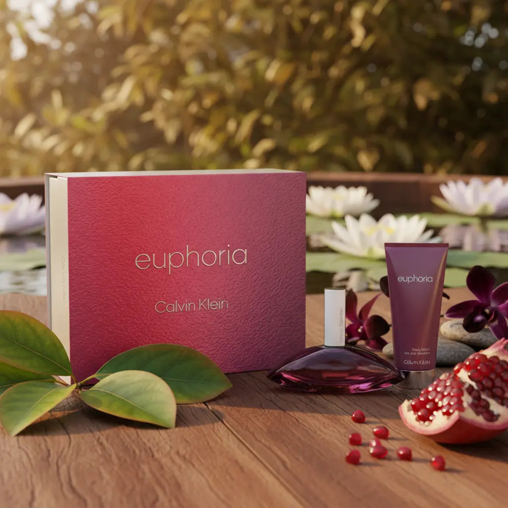 Kit Euphoria For Woman Eau de Parfum Feminino - Calvin Klein - Universo do Perfume
