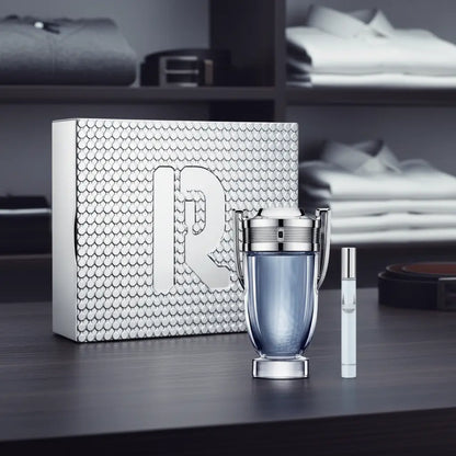 Kit Invictus Masculino Eau de Toilette (200 ml + Travel Size 10 ml) - Paco Rabanne - Universo do Perfume