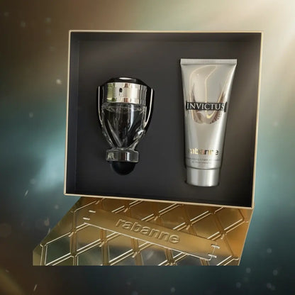 Kit Invictus Masculino Eau de Toilette + All Over Shampoo - Paco Rabanne - Universo do Perfume