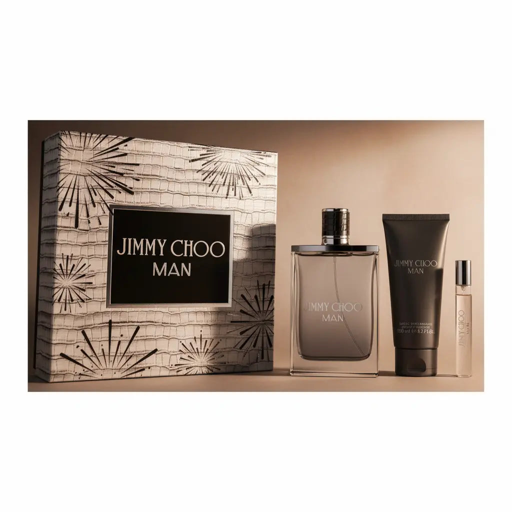 Kit Jimmy Choo Man Eau de Toilette Masculino - Jimmy Choo - Universo do Perfume