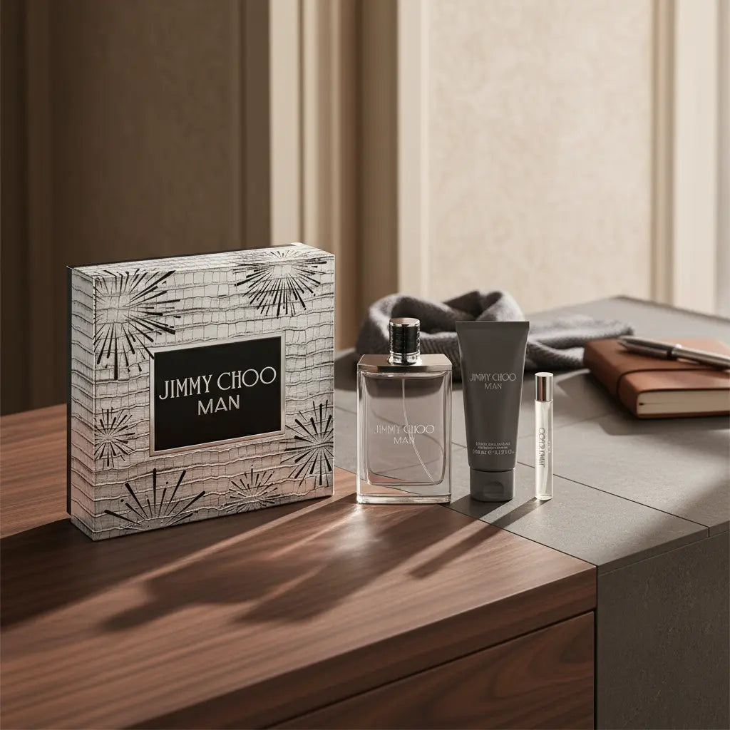 Kit Jimmy Choo Man Eau de Toilette Masculino - Jimmy Choo - Universo do Perfume