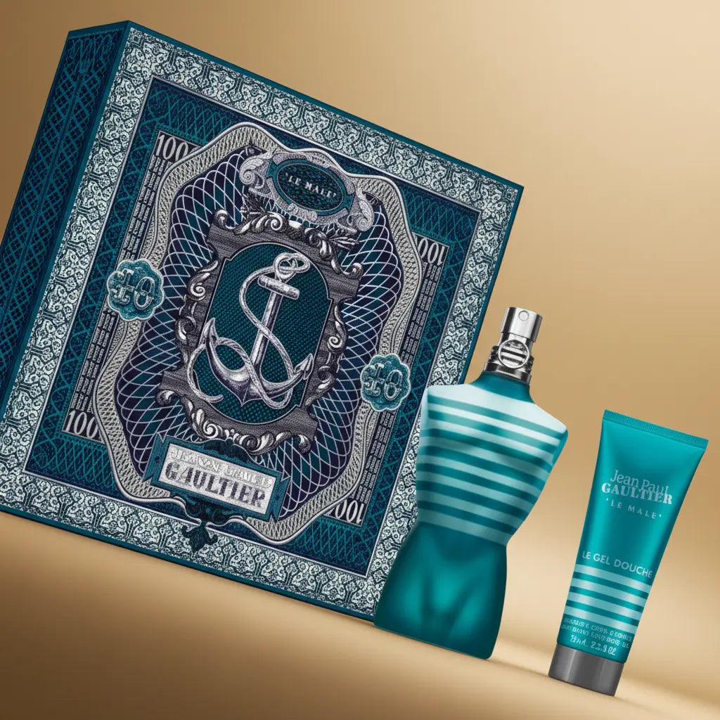 Kit Le Male Eau de Toilette Masculino + Gel de Banho Masculino - Jean Paul Gaultier - Universo do Perfume