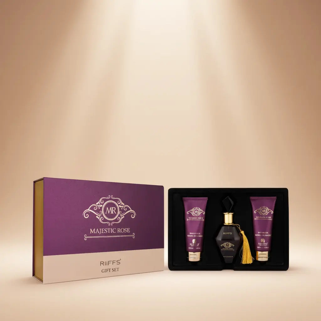 Kit Majestic Rose Eau de Parfum Feminino - Riiffs - Universo do Perfume