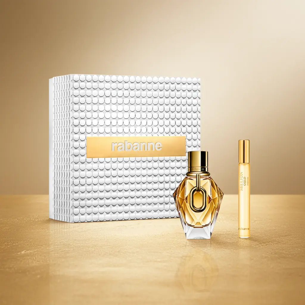 Kit Million Gold For Her Eau de Parfum Feminino - Paco Rabanne - Universo do Perfume