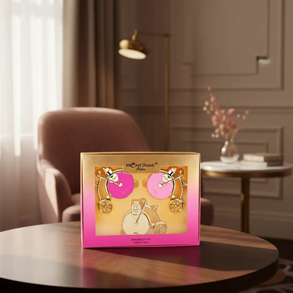 Kit Miss You Luxe + Miss You Glamour + Adieu Luxe Eau de Parfum Feminino - Mont'Anne Parfums - Universo do Perfume