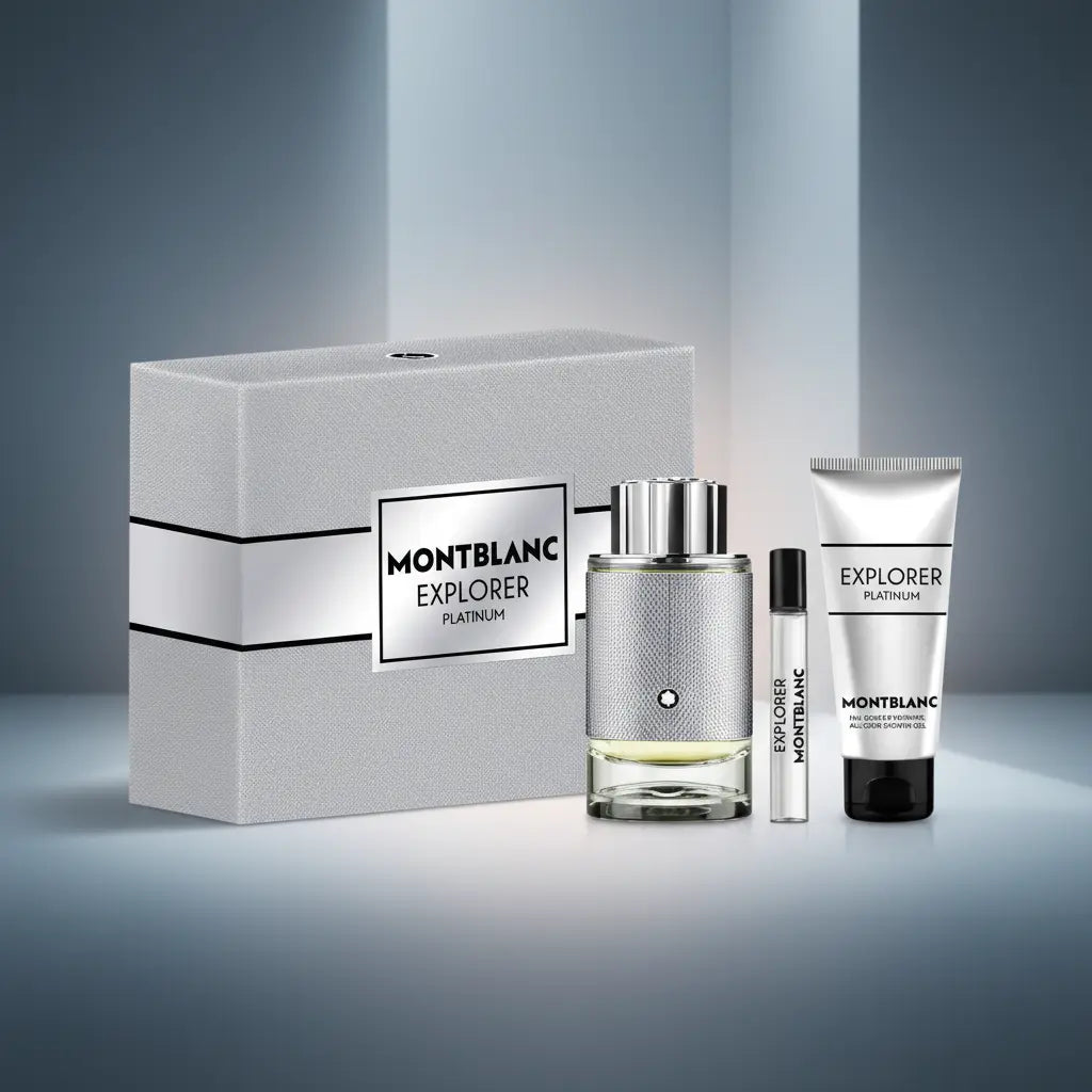 Kit Montblanc Explorer Platinum Masculino Eau de Parfum - Montblanc - Universo do Perfume