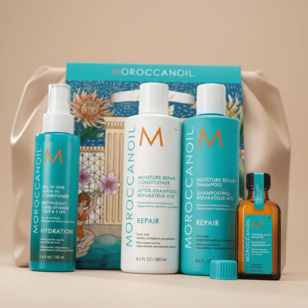 Kit Moroccanoil Repair Tratamento Capilar Completo Unissex - Moroccanoil - Universo do Perfume