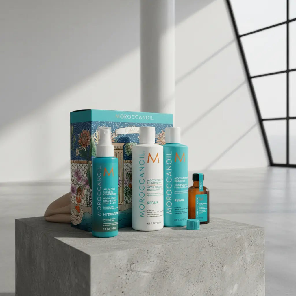 Kit Moroccanoil Repair Tratamento Capilar Completo Unissex - Moroccanoil - Universo do Perfume