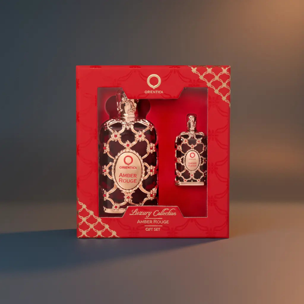Kit Orientica Luxury Collection Amber Rouge Eau de Parfum Unissex - Orientica - Universo do Perfume