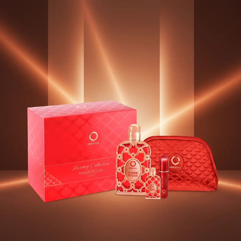 Kit Orientica Luxury Collection Amber Rouge Eau de Parfum Unissex - Orientica - Universo do Perfume