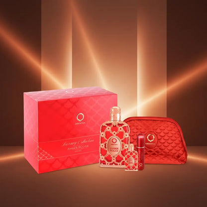 Kit Orientica Luxury Collection Amber Rouge Eau de Parfum Unissex - Orientica - Universo do Perfume