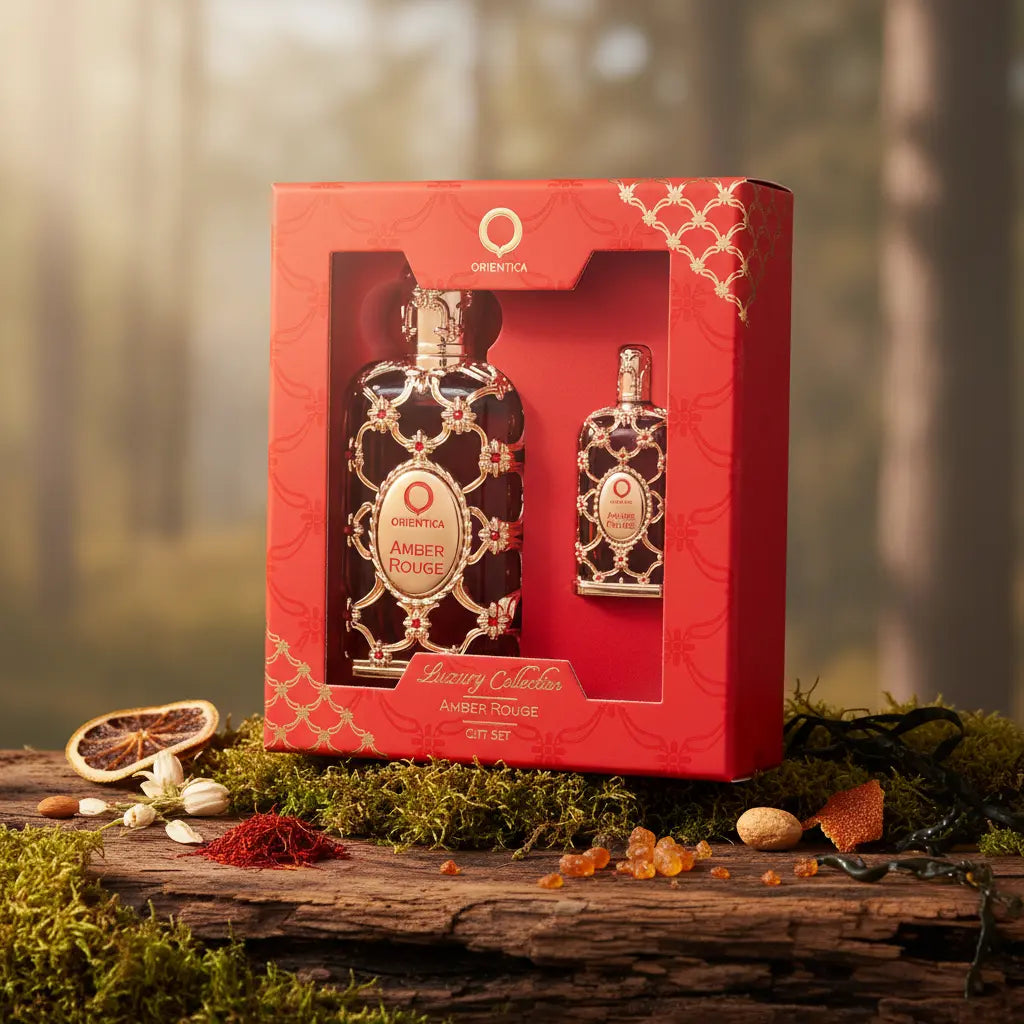 Kit Orientica Luxury Collection Amber Rouge Eau de Parfum Unissex - Orientica - Universo do Perfume