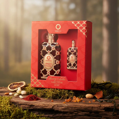 Kit Orientica Luxury Collection Amber Rouge Eau de Parfum Unissex - Orientica - Universo do Perfume