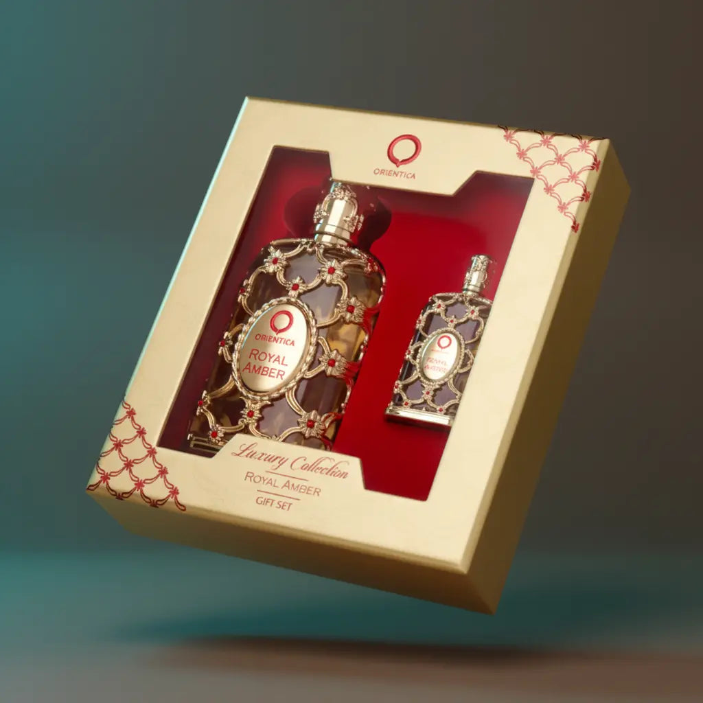 Kit Orientica Luxury Collection Royal Amber Eau de Parfum Unissex - Orientica - Universo do Perfume