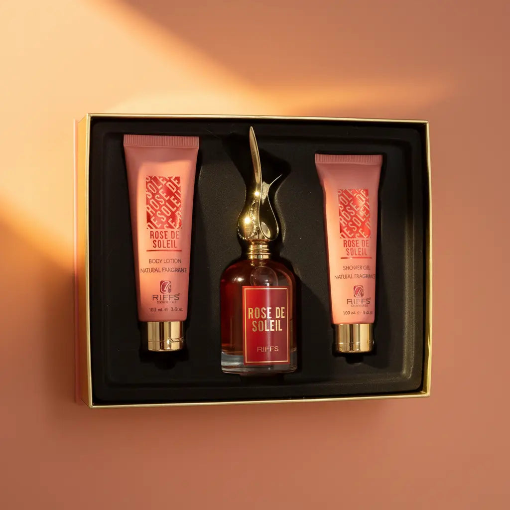 Kit Rose De Soleil Eau de Parfum Feminino - Riiffs - Universo do Perfume