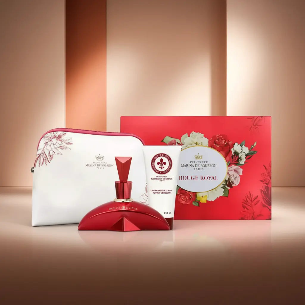Kit Rouge Royal Eau de Parfum Feminino - Marina de Bourbon - Universo do Perfume