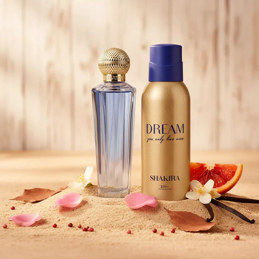 Kit Shakira Dream Eau de Toilette Feminino - Shakira - Universo do Perfume
