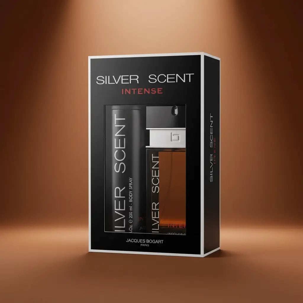 Kit Silver Scent Intense Masculino Eau de Toilette - Jacques Bogart - Universo do Perfume