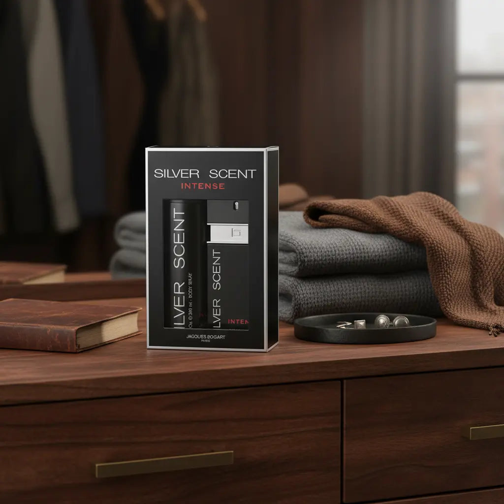 Kit Silver Scent Intense Masculino Eau de Toilette - Jacques Bogart - Universo do Perfume