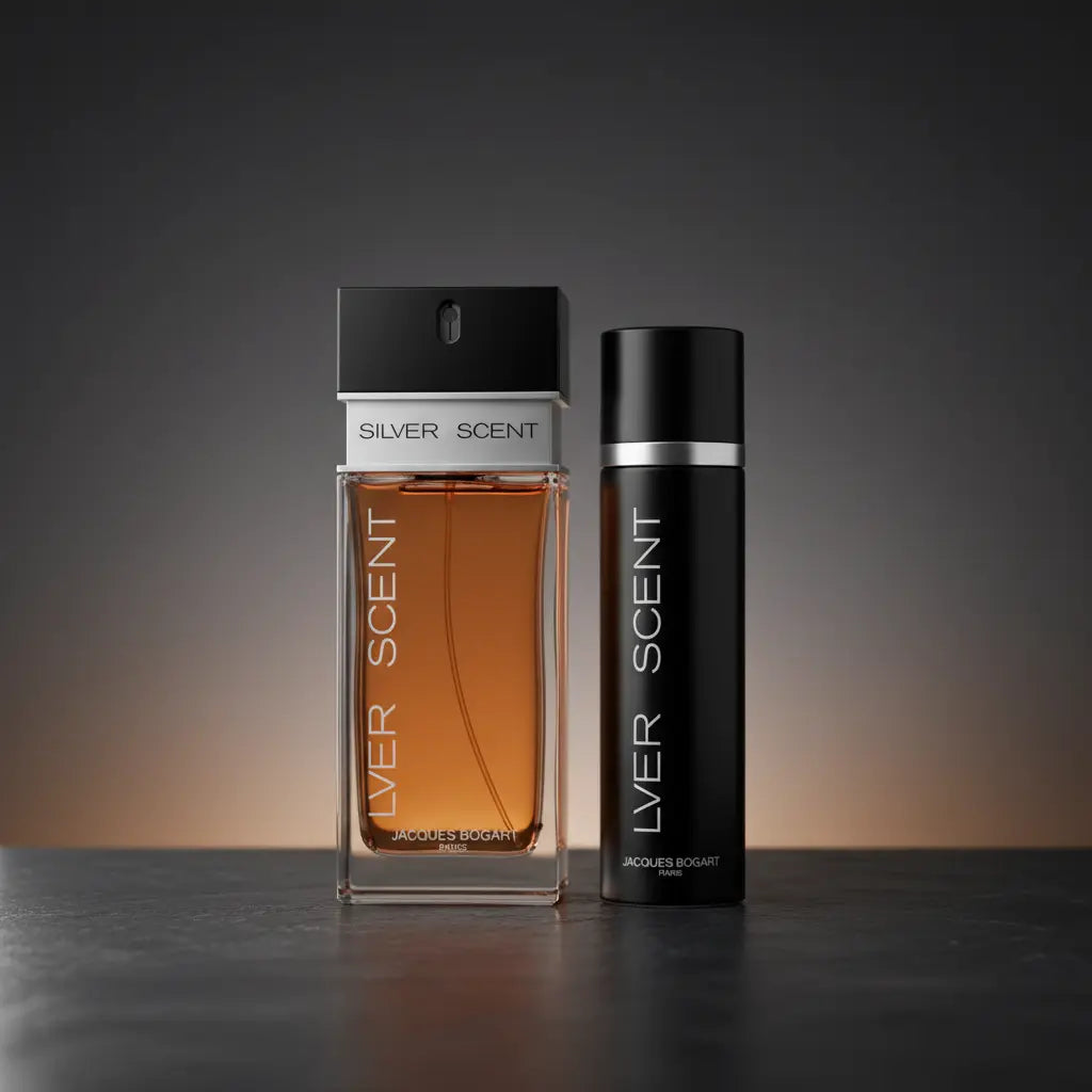 Kit Silver Scent Masculino Eau de Toilette + Body Spray Masculino - Jacques Bogart - Universo do Perfume