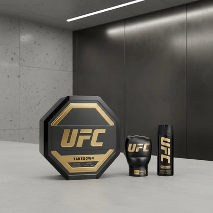 Kit UFC Takedown Masculino Eau de Parfum - UFC - Universo do Perfume