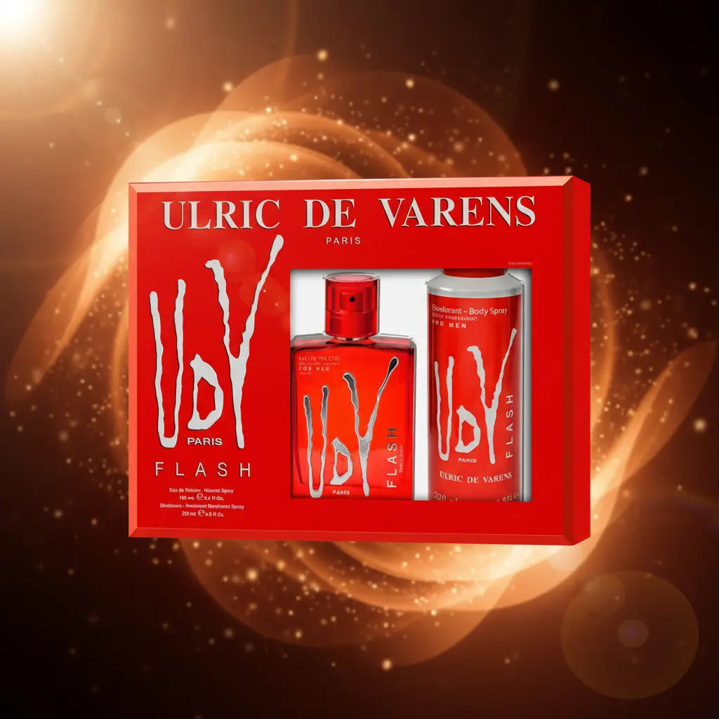 Kit Ulric de Varens Flash Masculino Eau de Toilette - Ulric de Varens - Universo do Perfume