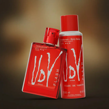 Kit Ulric de Varens Flash Masculino Eau de Toilette - Ulric de Varens - Universo do Perfume